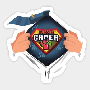 Super Gamer Sticker